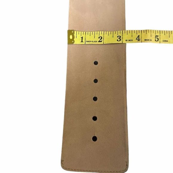 Ann Taylor Accessories Womeny Leather Belt Leopard SZ M - Picture 3 of 13